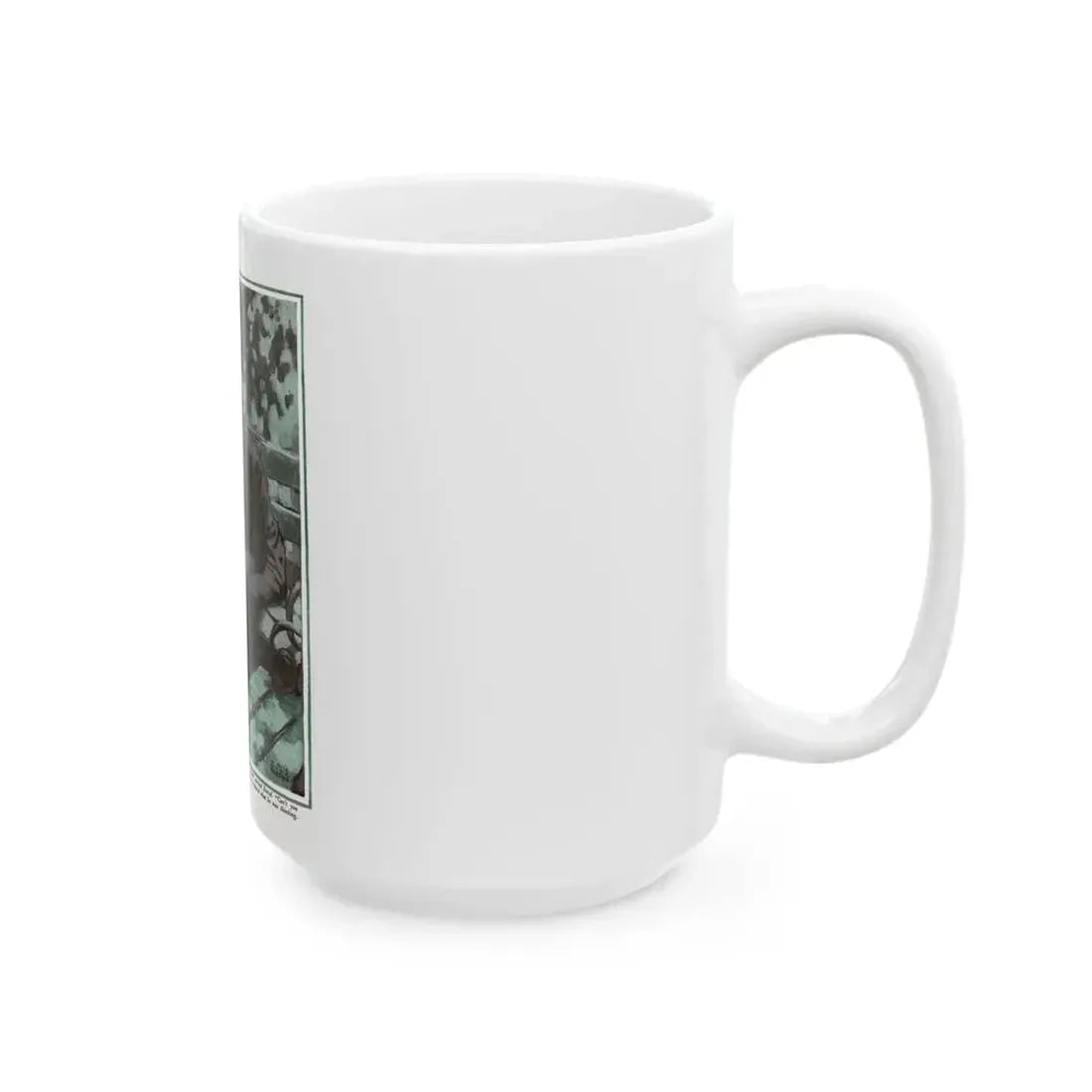 Autumn Idyl (1), Cosmopolitan, November 1934 - White Coffee Mug - Go Mug Yourself