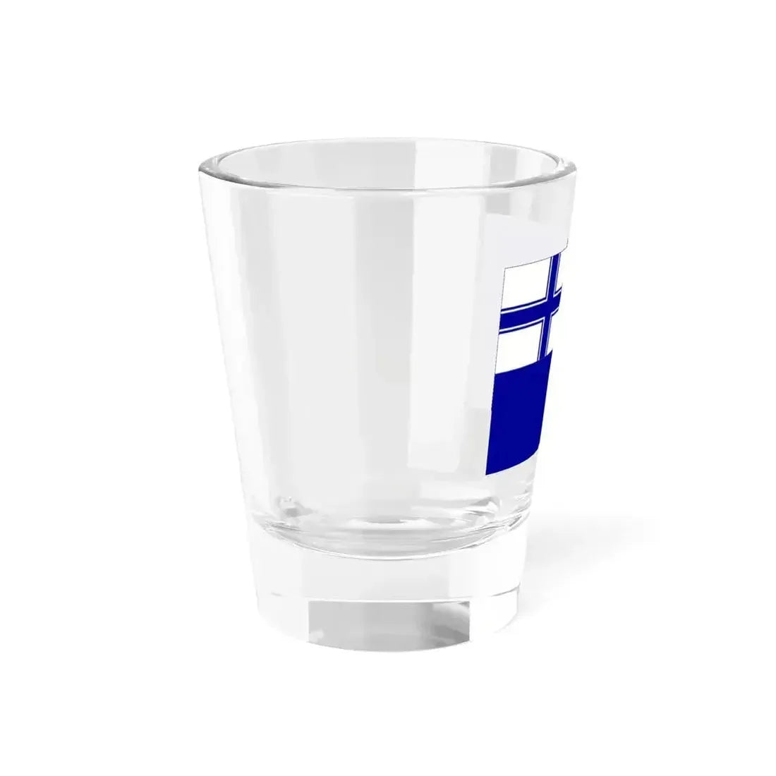 Auxiliary Naval Ensign of Ukraine 1994-1997 (Ukraine) Shot Glass 1.5oz - Go Mug Yourself