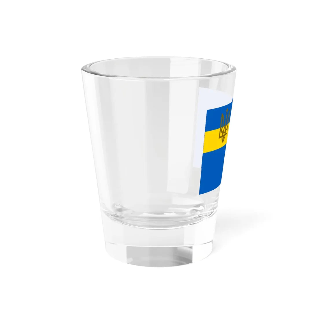 Auxiliary Naval Ensign of Ukraine Civillian - dress 1918 (Ukraine) Shot Glass 1.5oz - Go Mug Yourself