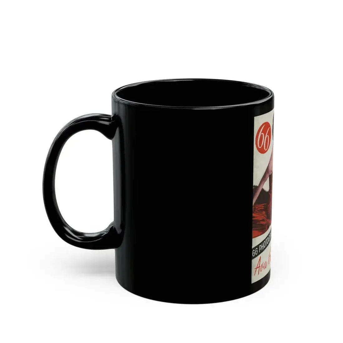 Ava Gardner #100 - Mag. Cover (Vintage Female Icon) Black Coffee Mug - Go Mug Yourself