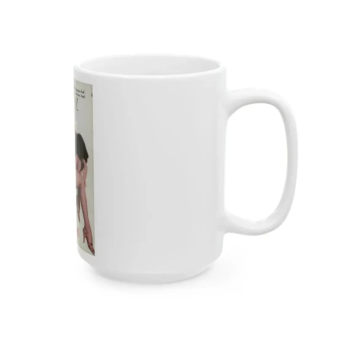 Ava Gardner #100 - Mag. Cover (Vintage Female Icon) White Coffee Mug - Go Mug Yourself