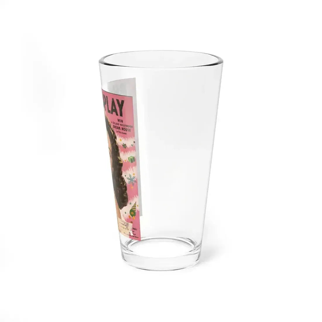 Ava Gardner #116 - Mag. Cover (Vintage Female Icon) Pint Glass 16oz - Go Mug Yourself