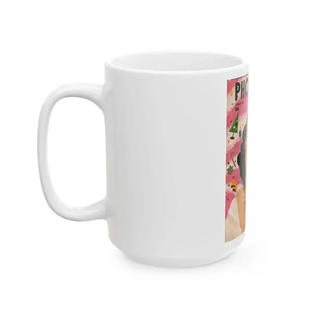 Ava Gardner #116 - Mag. Cover (Vintage Female Icon) White Coffee Mug - Go Mug Yourself