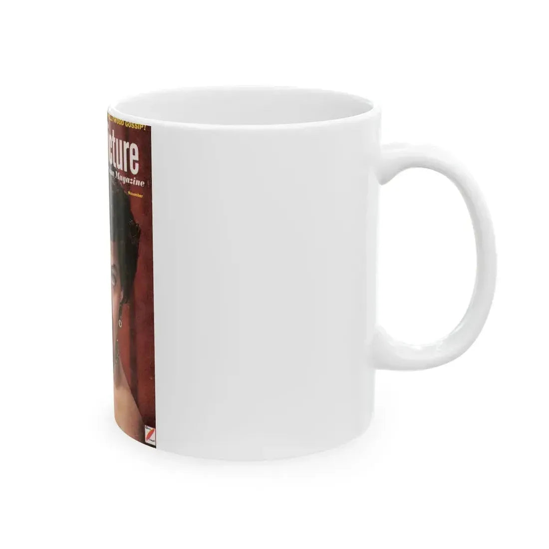 Ava Gardner #117 - Mag. Cover (Vintage Female Icon) White Coffee Mug - Go Mug Yourself