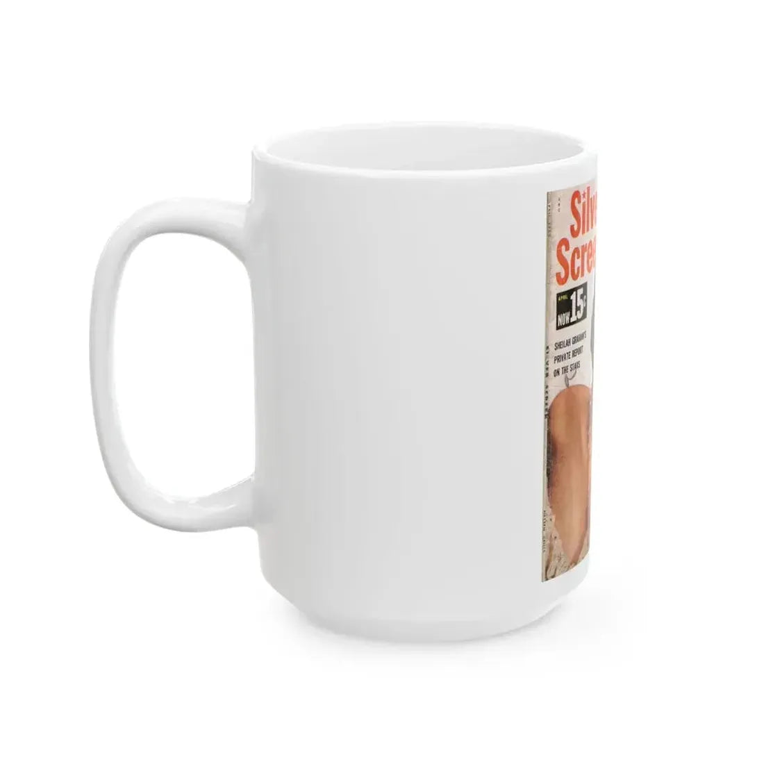 Ava Gardner #119 - Mag. Cover (Vintage Female Icon) White Coffee Mug - Go Mug Yourself