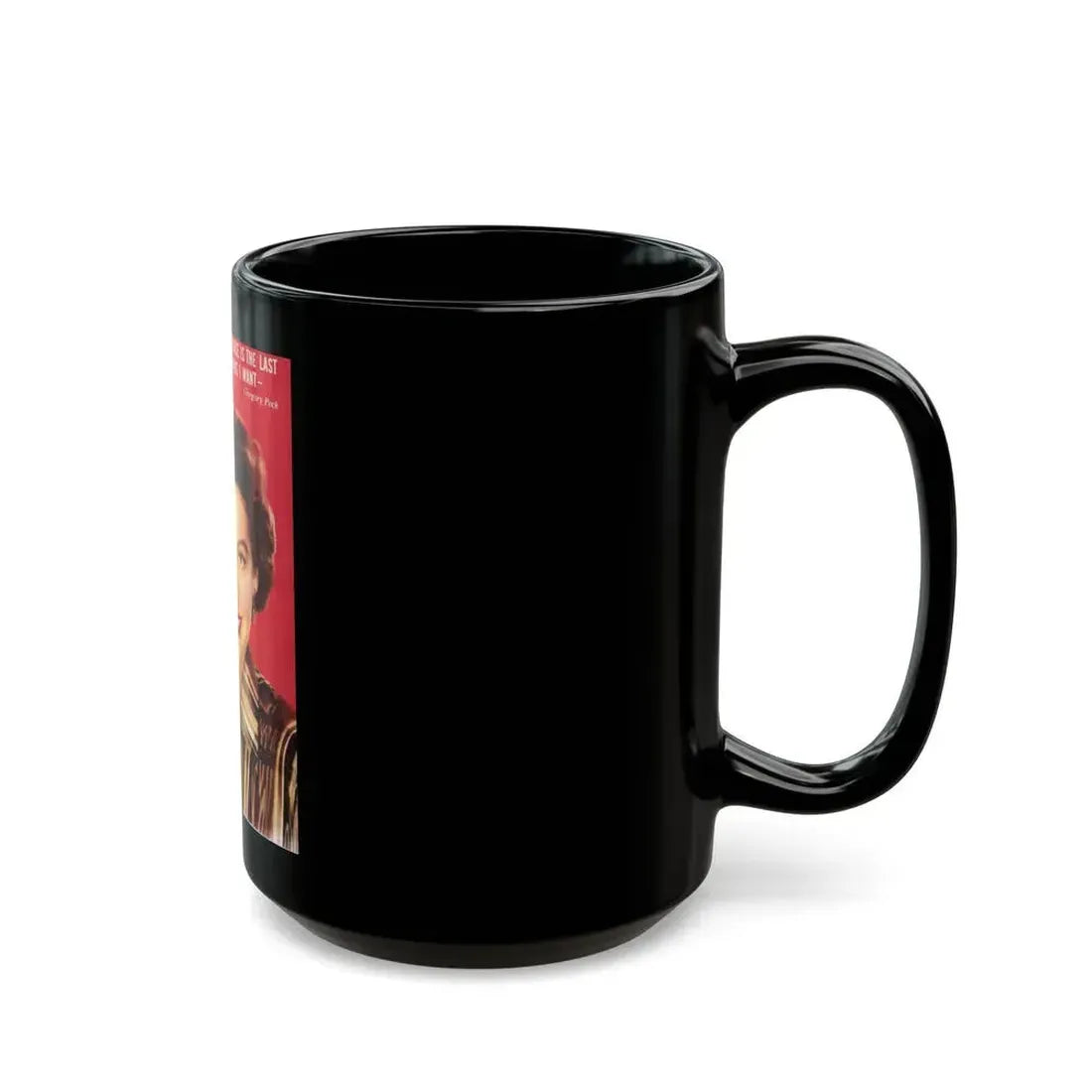 Ava Gardner #120 - Mag. Cover (Vintage Female Icon) Black Coffee Mug - Go Mug Yourself