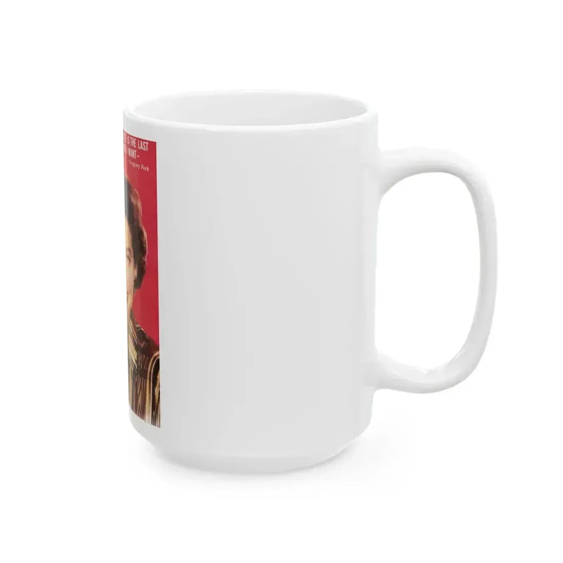 Ava Gardner #120 - Mag. Cover (Vintage Female Icon) White Coffee Mug - Go Mug Yourself