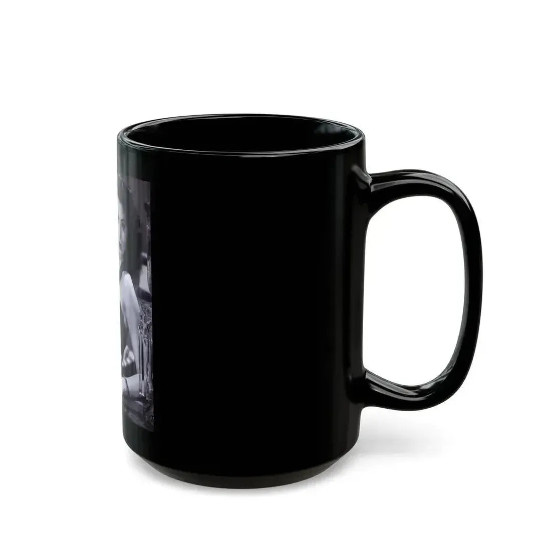 Ava Gardner #126 (Vintage Female Icon) Black Coffee Mug - Go Mug Yourself