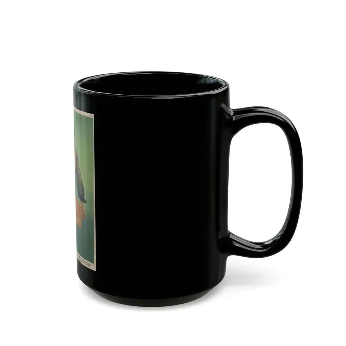 Ava Gardner #153 (Vintage Female Icon) Black Coffee Mug - Go Mug Yourself