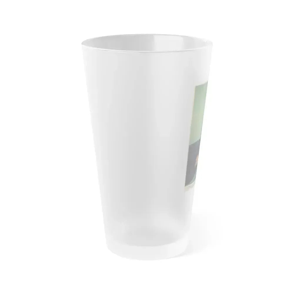 Ava Gardner #153 (Vintage Female Icon) Frosted Pint Glass 16oz - Go Mug Yourself