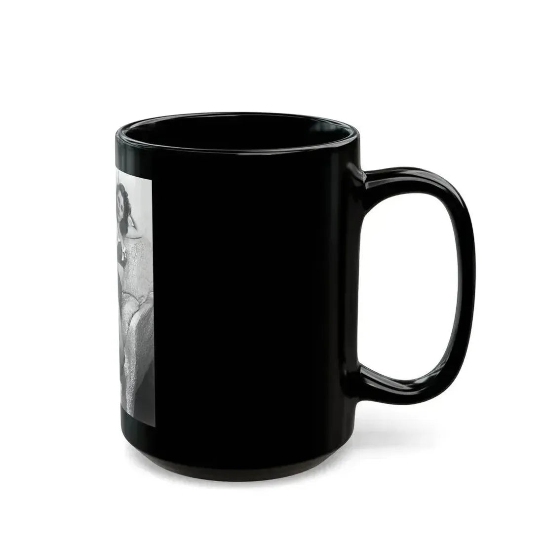 Ava Gardner #16 (Vintage Female Icon) Black Coffee Mug - Go Mug Yourself
