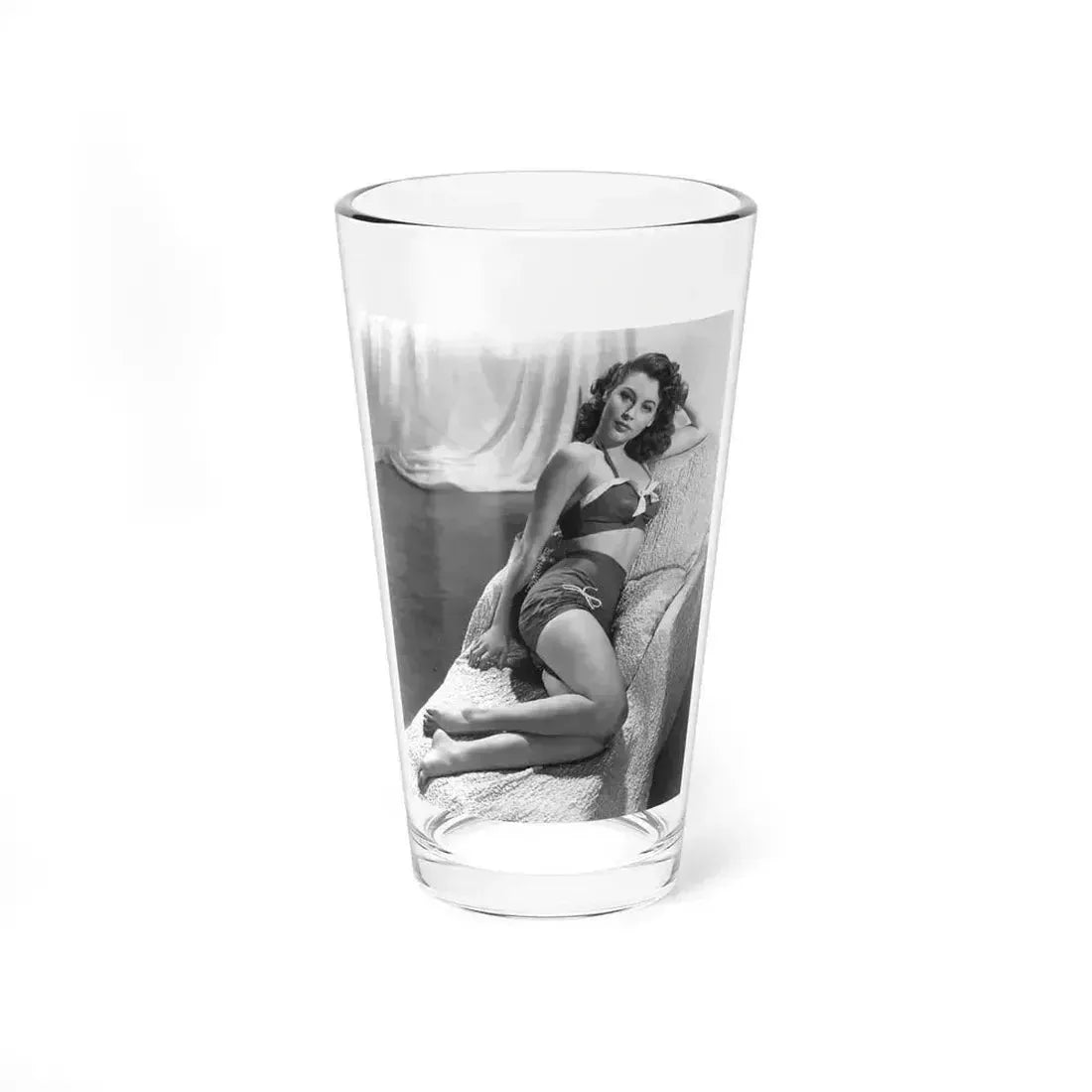 Ava Gardner #16 (Vintage Female Icon) Pint Glass 16oz 16oz - Go Mug Yourself