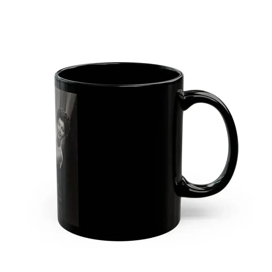 Ava Gardner #169 (Vintage Female Icon) Black Coffee Mug - Go Mug Yourself