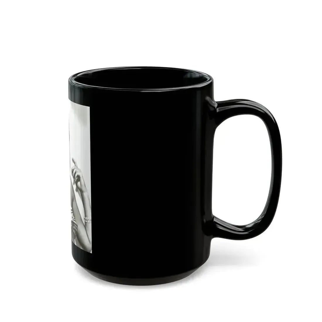Ava Gardner #171 (Vintage Female Icon) Black Coffee Mug - Go Mug Yourself