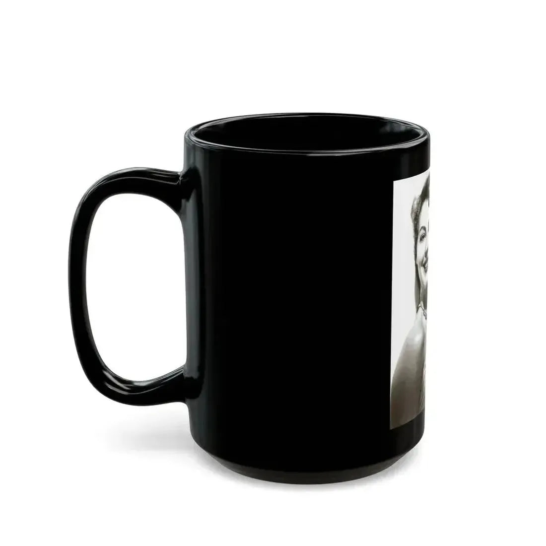 Ava Gardner #171 (Vintage Female Icon) Black Coffee Mug - Go Mug Yourself
