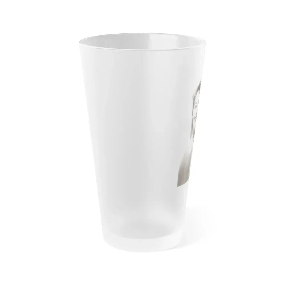 Ava Gardner #171 (Vintage Female Icon) Frosted Pint Glass 16oz - Go Mug Yourself