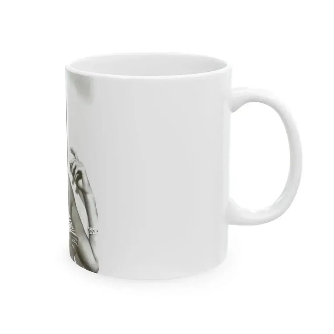 Ava Gardner #171 (Vintage Female Icon) White Coffee Mug - Go Mug Yourself