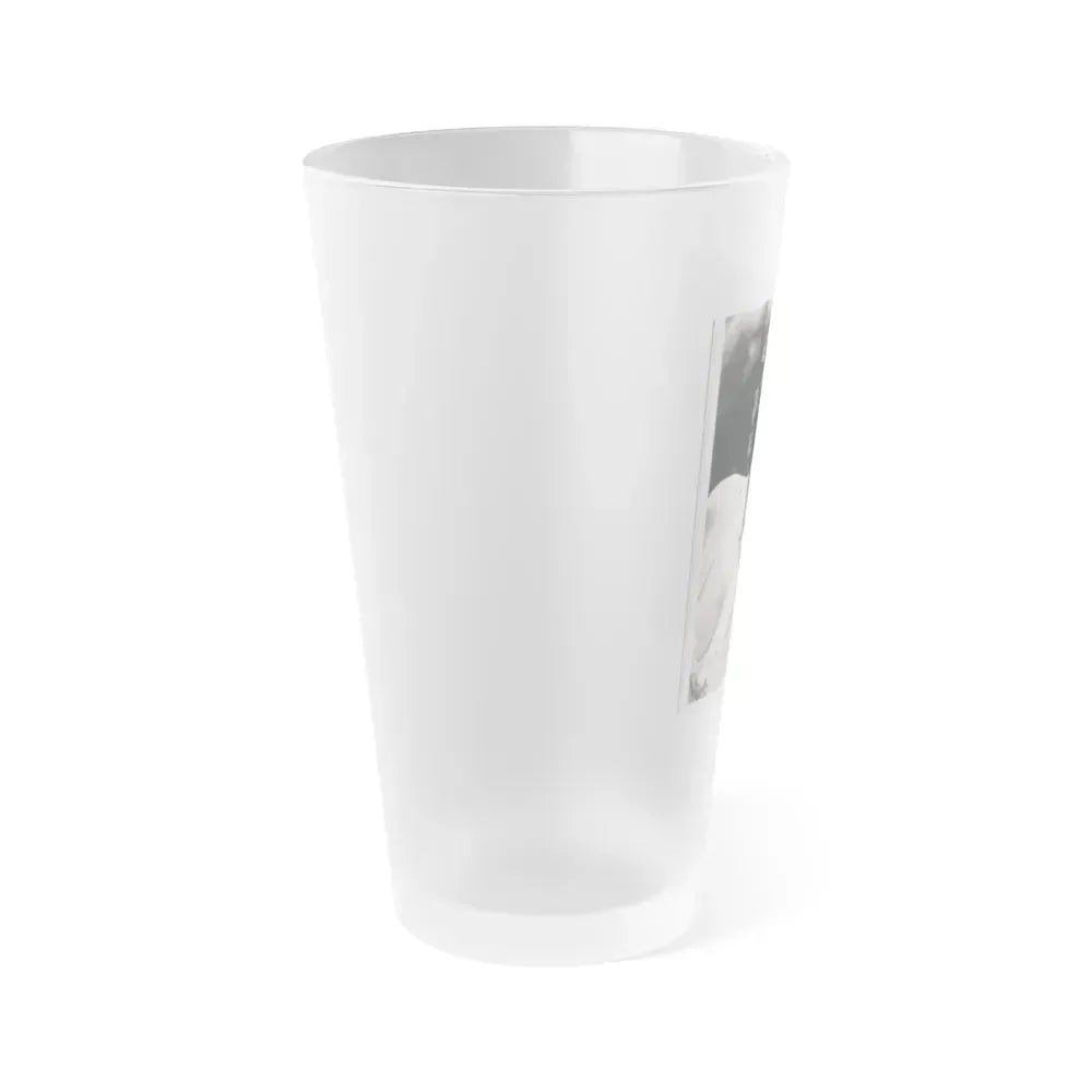 Ava Gardner #212 (Vintage Female Icon) Frosted Pint Glass 16oz - Go Mug Yourself