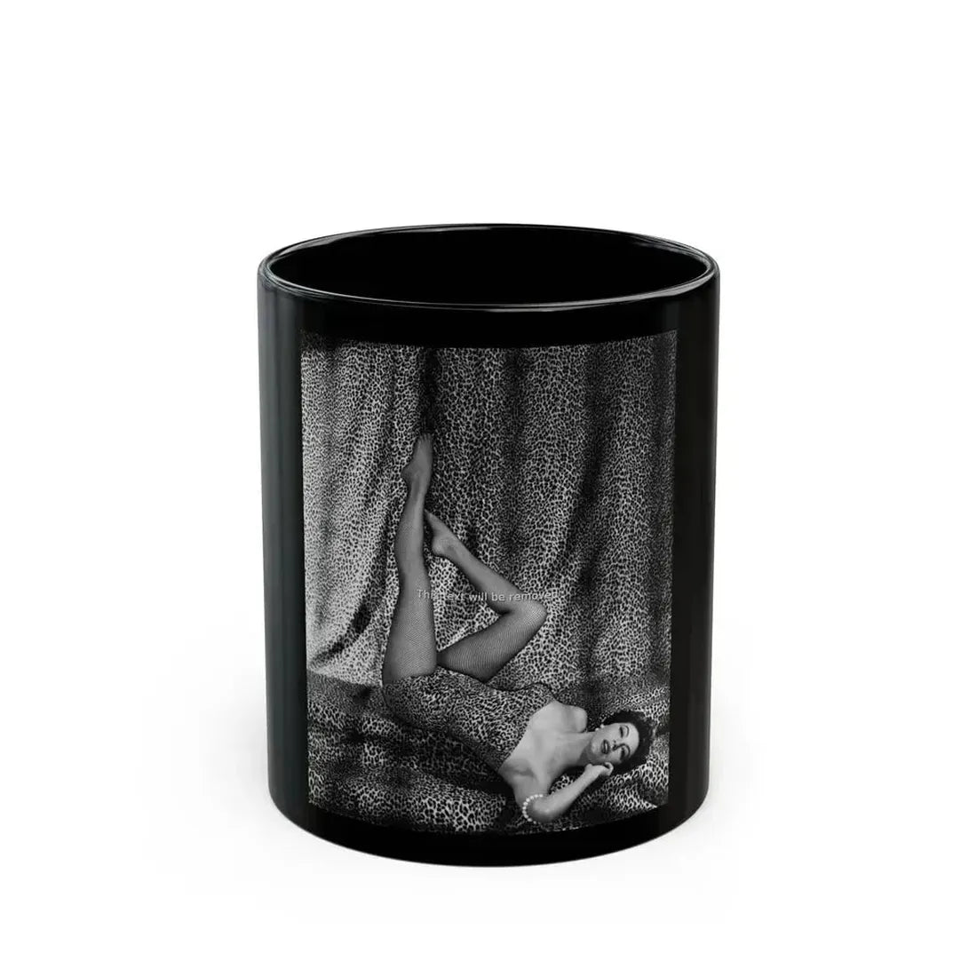 Ava Gardner #215 (Vintage Female Icon) Black Coffee Mug 11oz - Go Mug Yourself