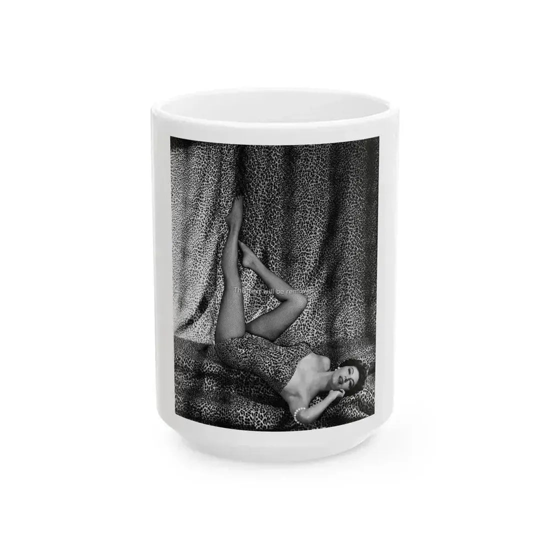 Ava Gardner #215 (Vintage Female Icon) White Coffee Mug 15oz - Go Mug Yourself