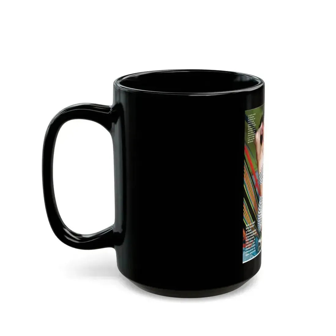 Ava Gardner #216 (Vintage Female Icon) Black Coffee Mug - Go Mug Yourself