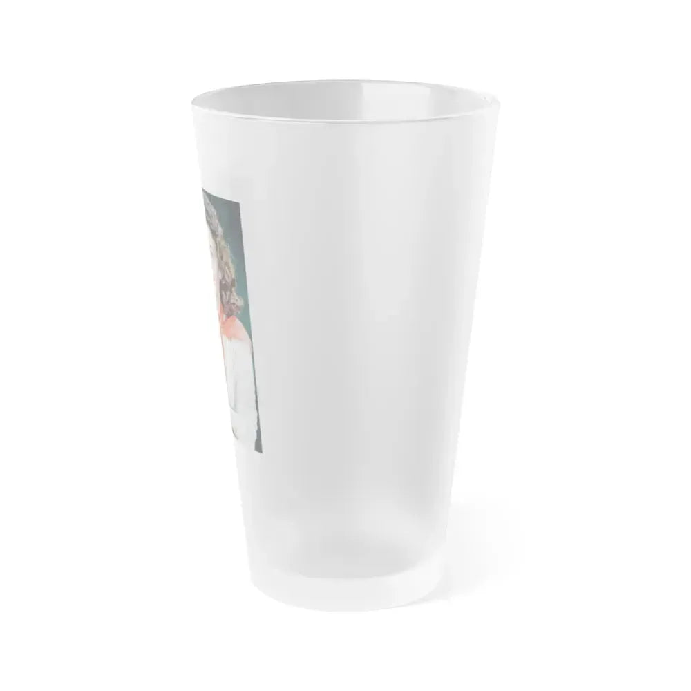 Ava Gardner #219 (Vintage Female Icon) Frosted Pint Glass 16oz - Go Mug Yourself