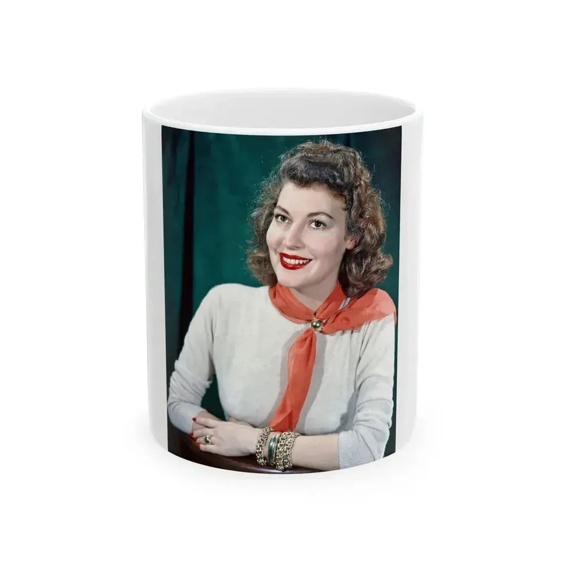 Ava Gardner #219 (Vintage Female Icon) White Coffee Mug 11oz - Go Mug Yourself