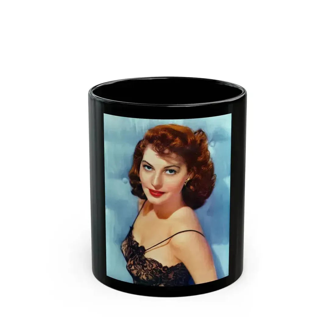 Ava Gardner #220 (Vintage Female Icon) Black Coffee Mug 11oz - Go Mug Yourself