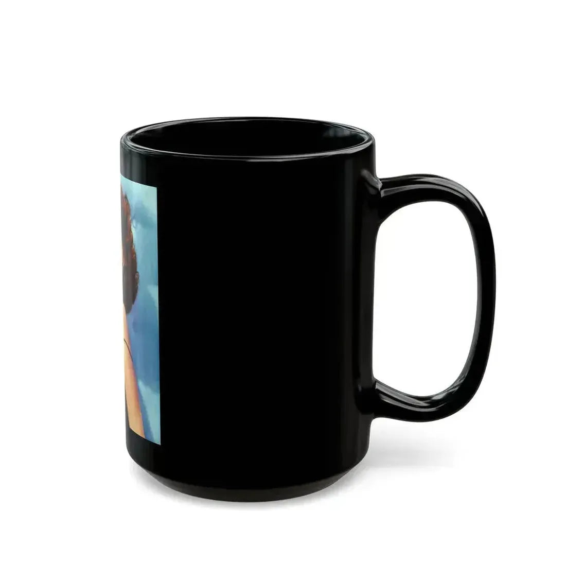 Ava Gardner #220 (Vintage Female Icon) Black Coffee Mug - Go Mug Yourself