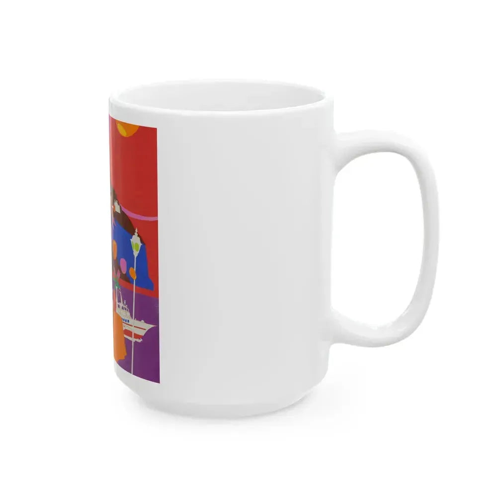 Avanti, movie advertisement, 1972 - White Coffee Mug - Go Mug Yourself