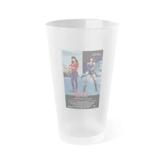 AVENGING ANGEL 1985 Movie Poster - Frosted Pint Glass 16oz 16oz Frosted - Go Mug Yourself