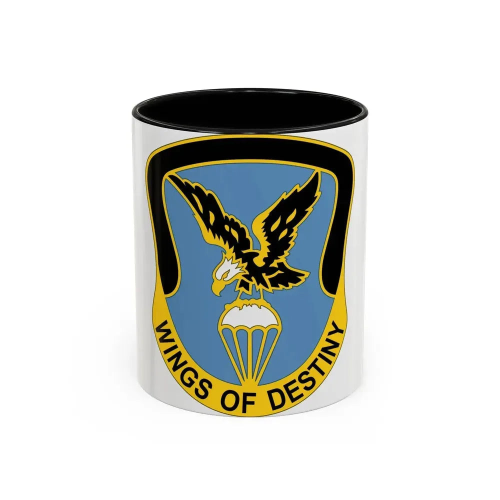 Aviation Brigade 101 Airborne Division (U.S. Army) Accent Coffee Mug 11oz Black - Go Mug Yourself