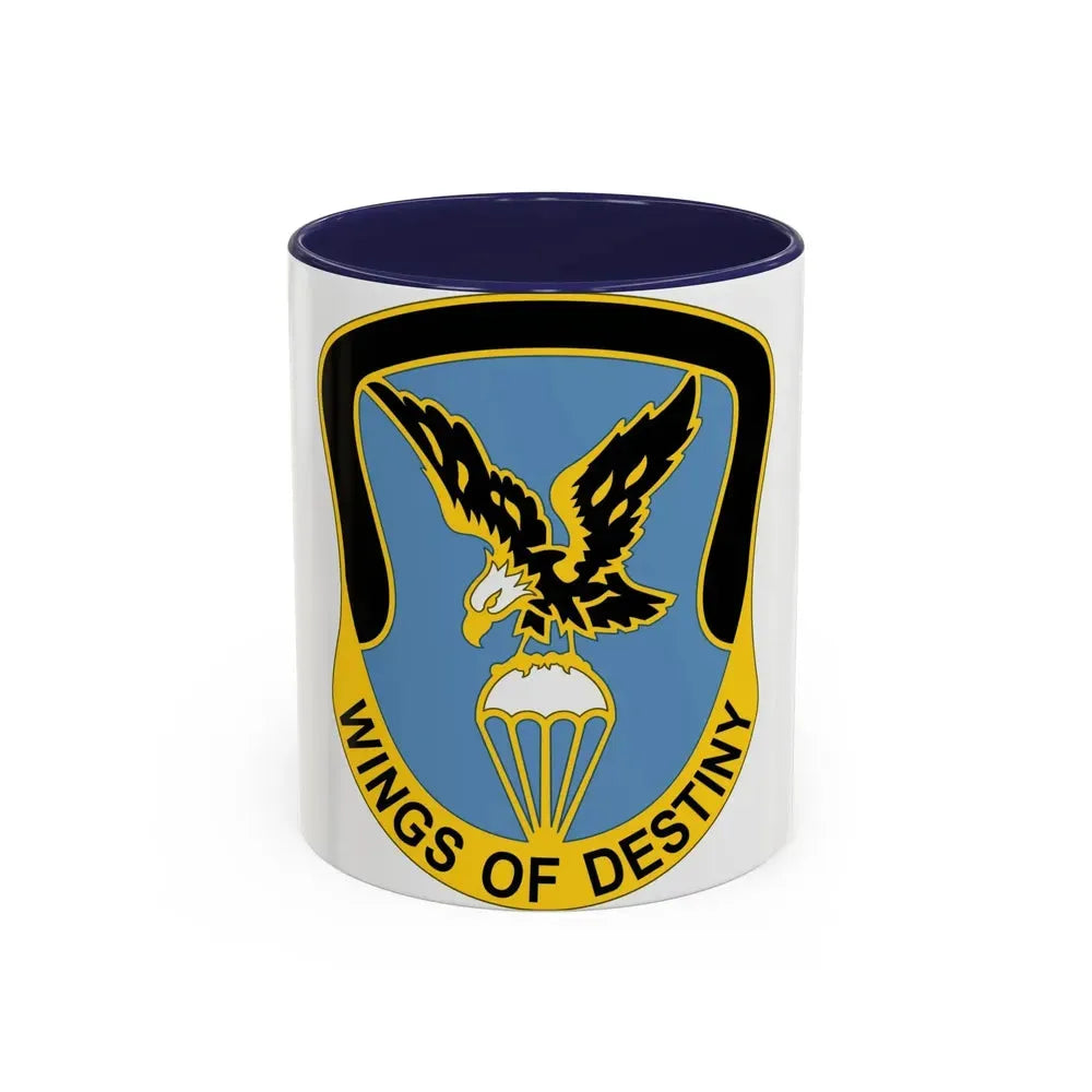 Aviation Brigade 101 Airborne Division (U.S. Army) Accent Coffee Mug 11oz Navy - Go Mug Yourself