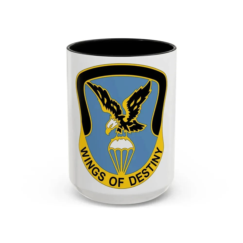 Aviation Brigade 101 Airborne Division (U.S. Army) Accent Coffee Mug 15oz Black - Go Mug Yourself