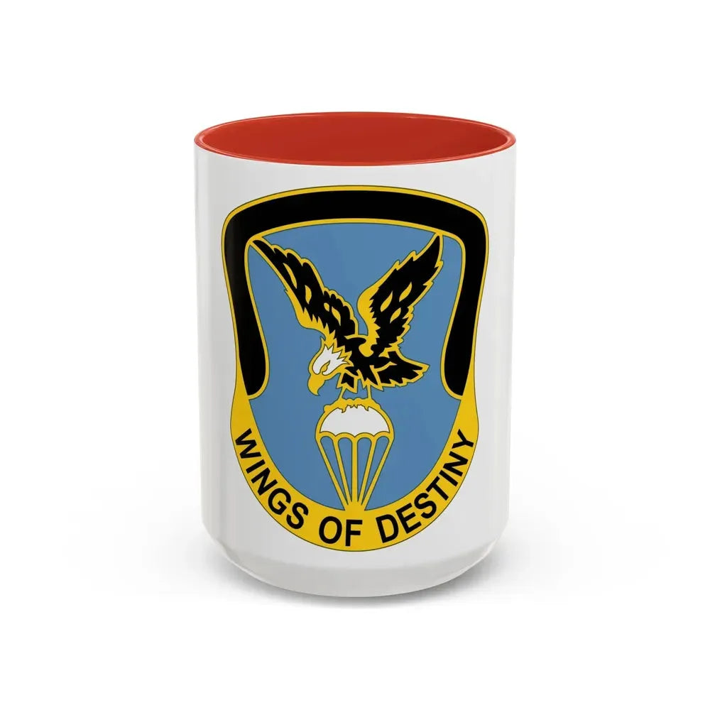 Aviation Brigade 101 Airborne Division (U.S. Army) Accent Coffee Mug 15oz Red - Go Mug Yourself