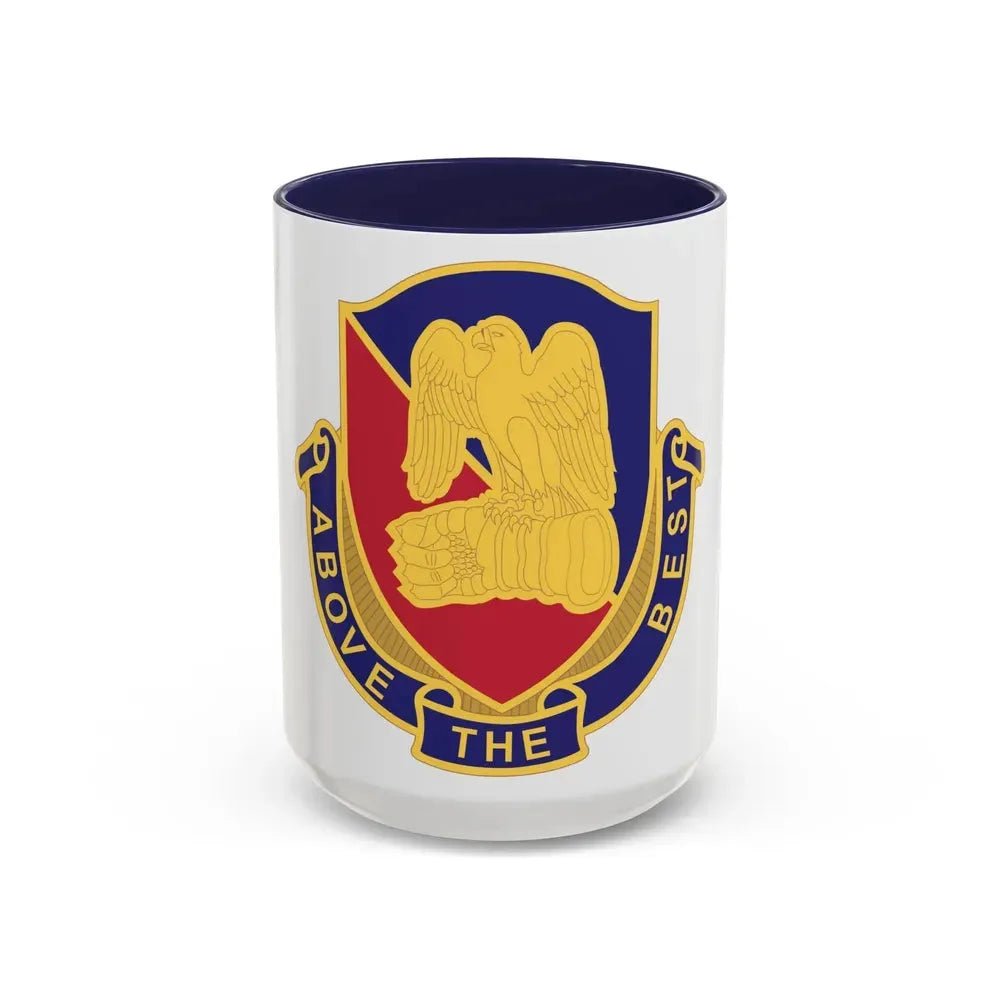 Aviation Center and School 2 (U.S. Army) Accent Coffee Mug 15oz Navy - Go Mug Yourself