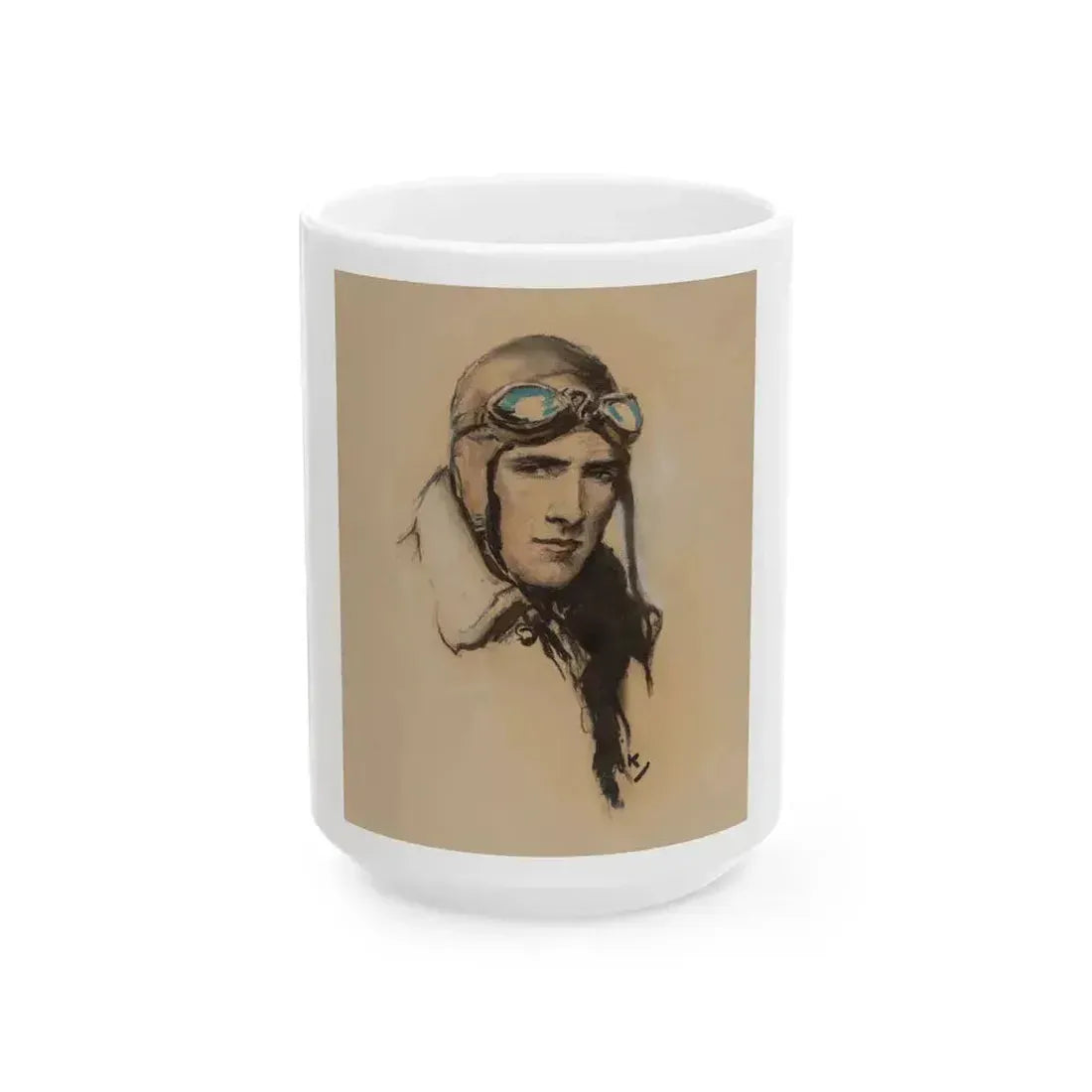 Aviation Pilot - White Coffee Mug 15oz - Go Mug Yourself
