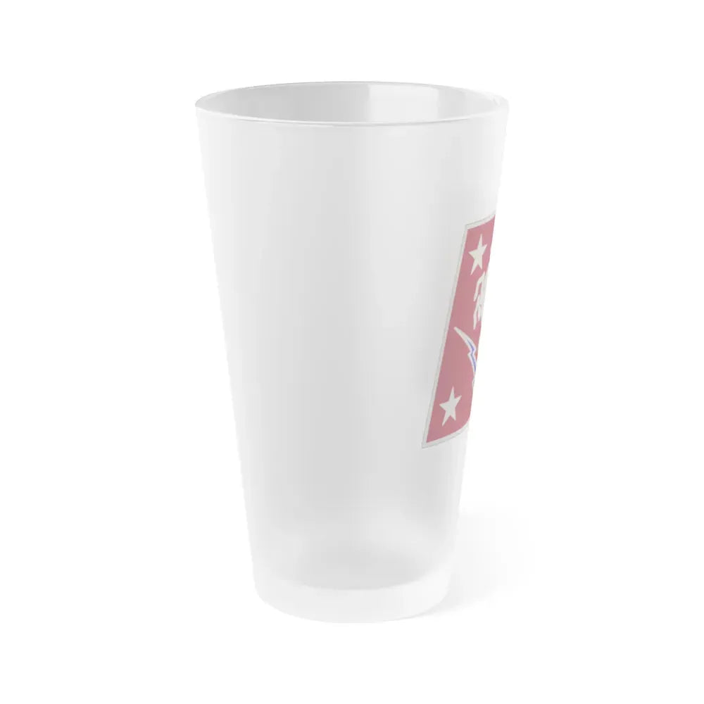 Aviation Systems Command (U.S. Army) Frosted Pint Glass 16oz - Go Mug Yourself