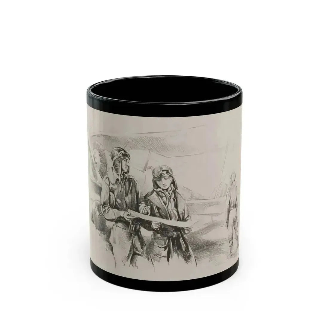 Aviators - Black Coffee Mug 11oz - Go Mug Yourself