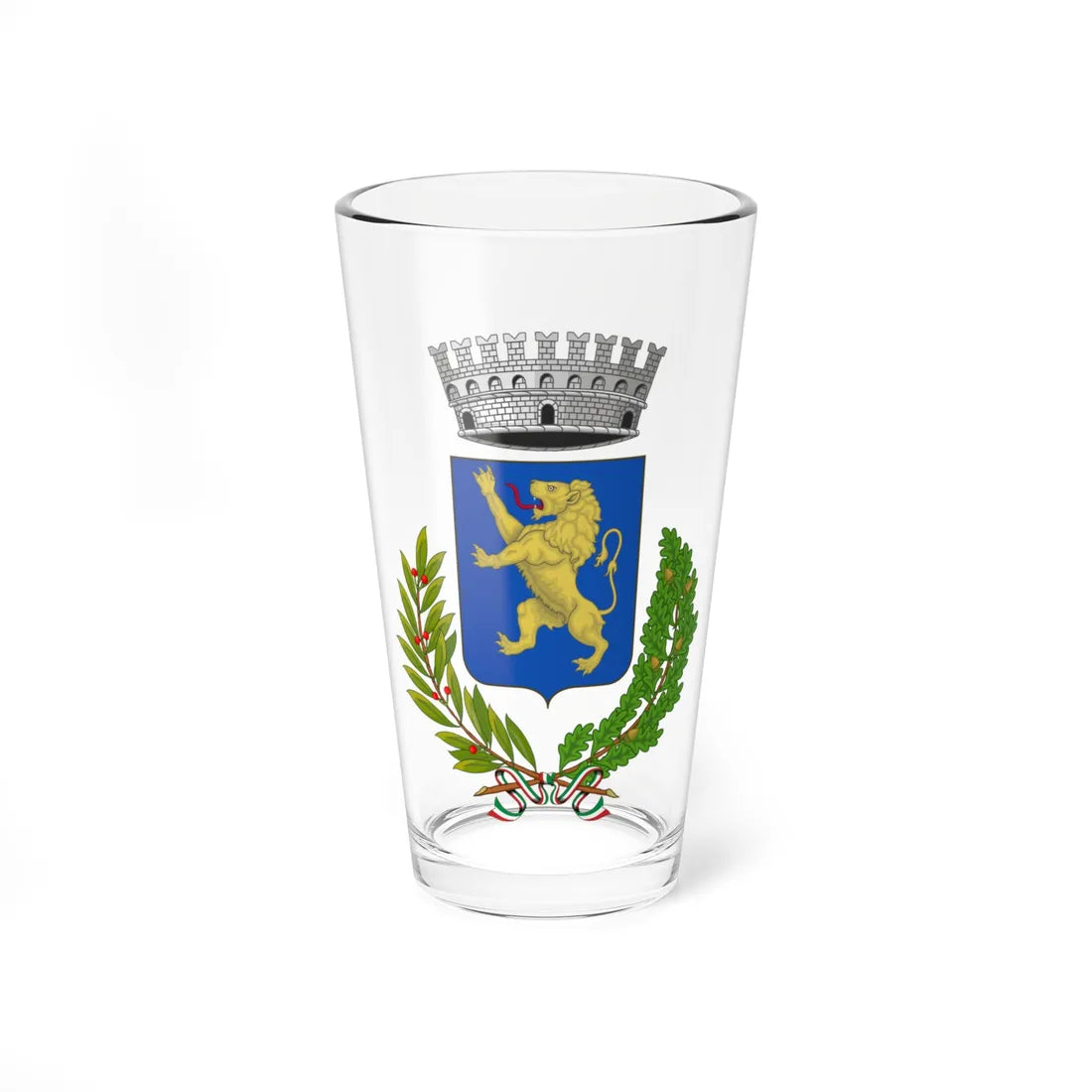 Avise-Stemma (Italy) (Coat of Arms) Pint Glass 16oz 16oz - Go Mug Yourself