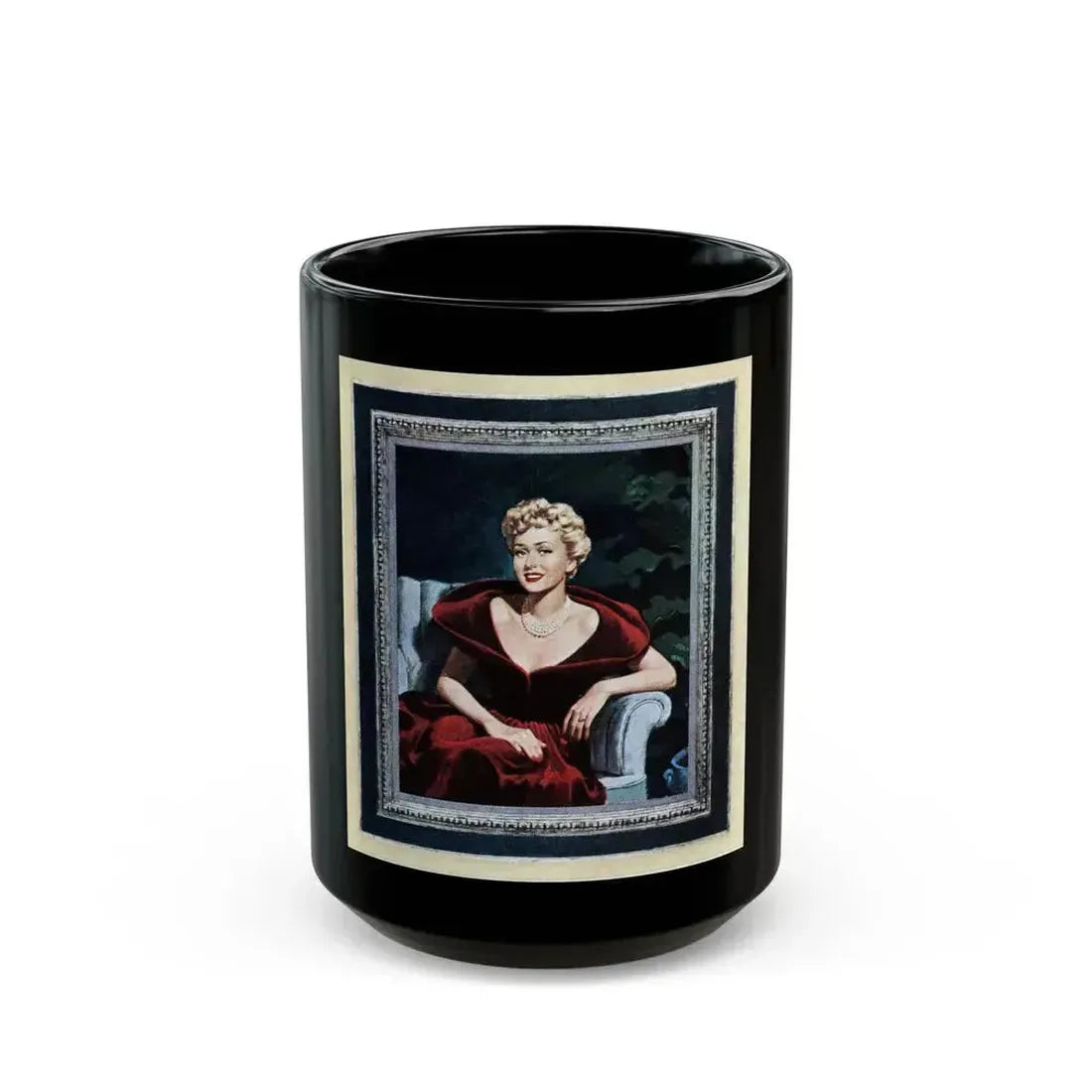 Avon advertisement, Redbook, September 1950 - Black Coffee Mug 15oz - Go Mug Yourself