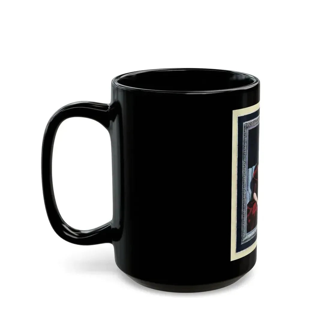 Avon advertisement, Redbook, September 1950 - Black Coffee Mug - Go Mug Yourself