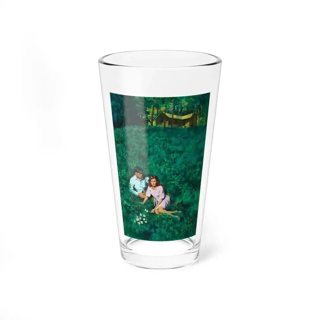 Avon Romance Paperback Cover - Pint Glass 16oz 16oz - Go Mug Yourself