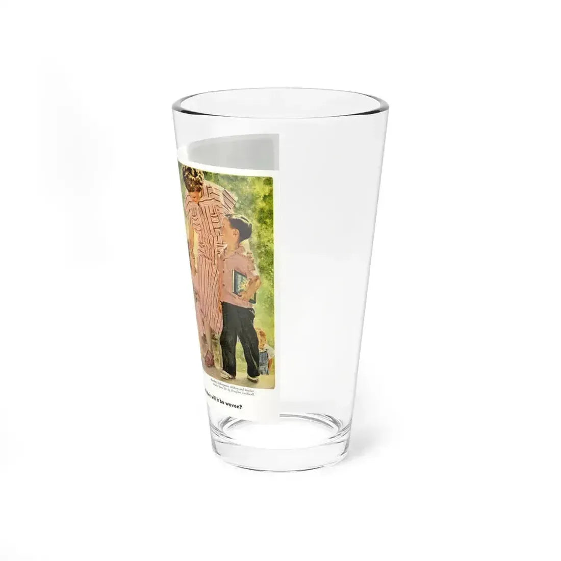 Avondale Fabrics, September 1948 (Magazine Illustration) Pint Glass 16oz - Go Mug Yourself