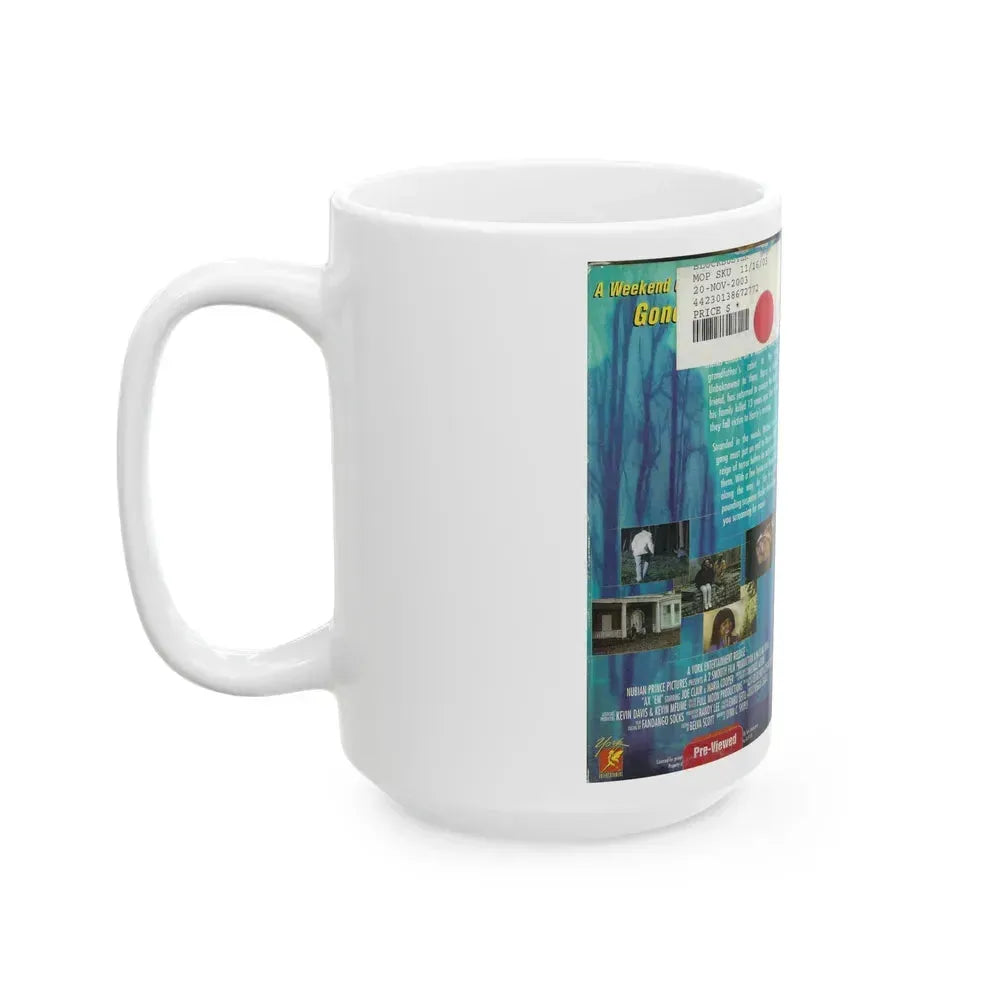AX EM (VHS COVER) - White Coffee Mug - Go Mug Yourself
