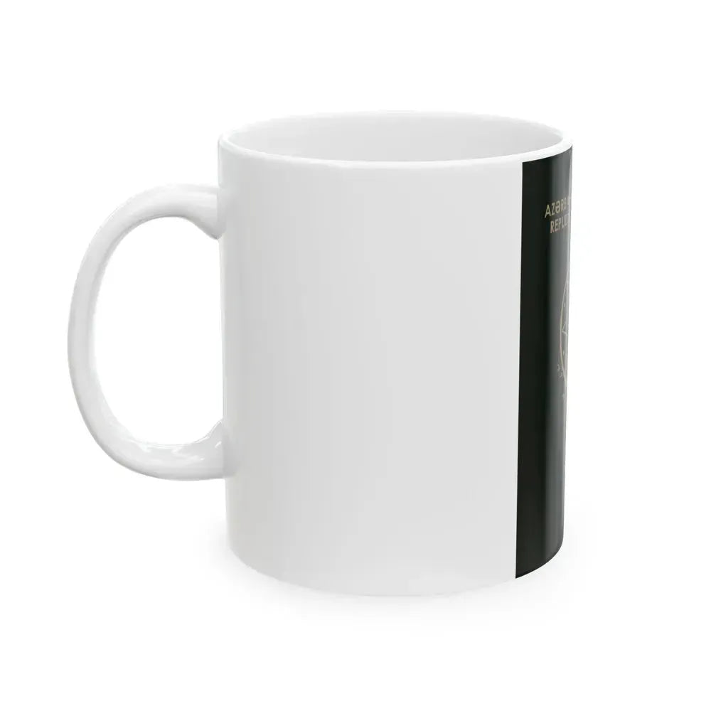 Azerbaijan Passport - White Coffee Mug - Go Mug Yourself