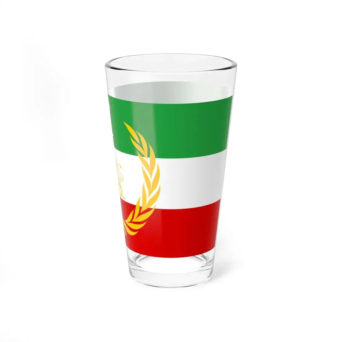 Azerbaijan peoples government flag (Iran) Pint Glass 16oz - Go Mug Yourself