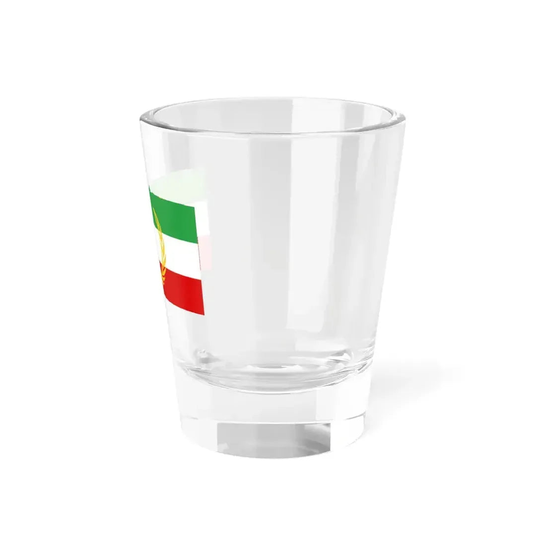 Azerbaijan peoples government flag (Iran) Shot Glass 1.5oz - Go Mug Yourself