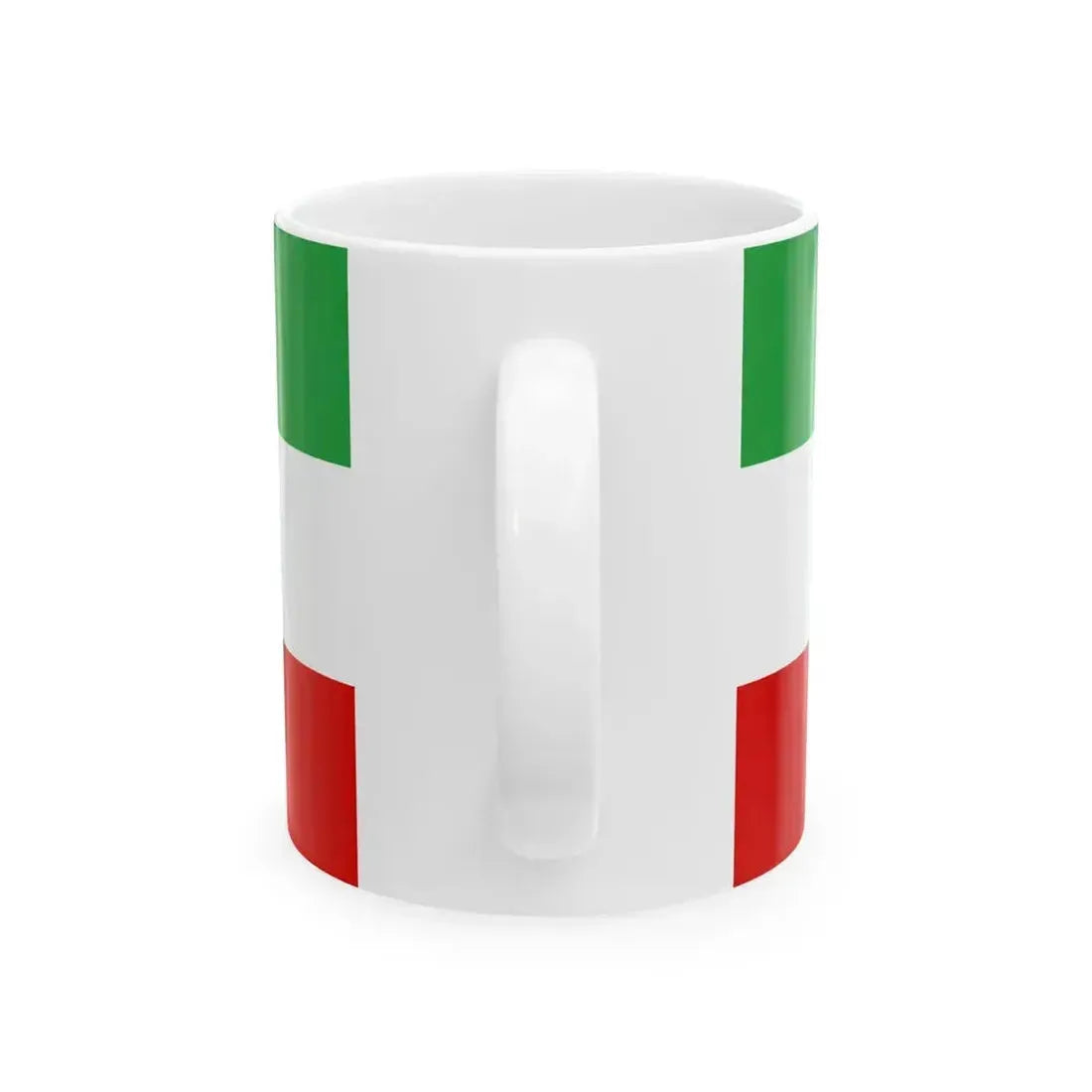 Azerbaijan peoples government flag (Iran) White Coffee Mug - Go Mug Yourself
