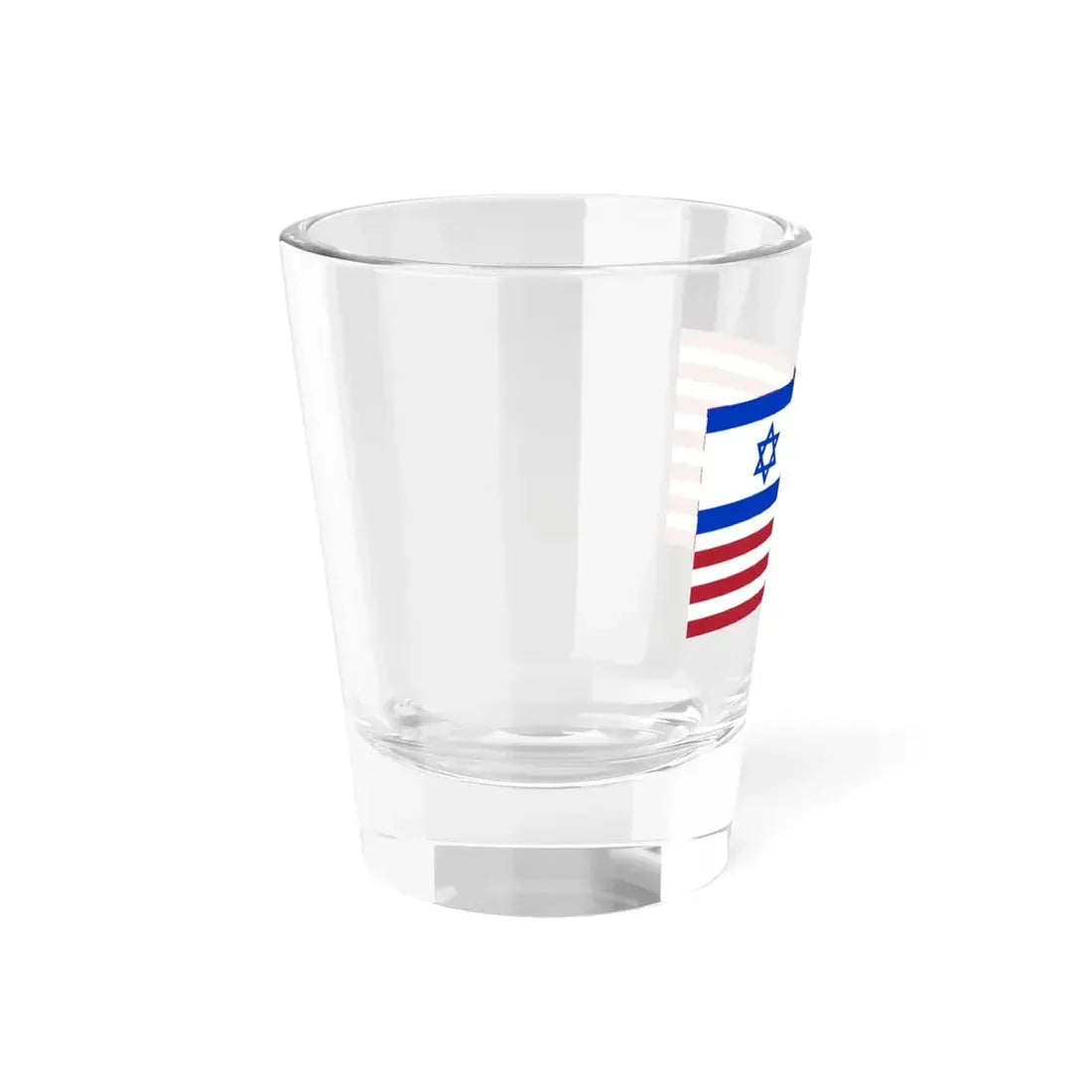 AZparanoiaflag (Israel) Shot Glass 1.5oz - Go Mug Yourself